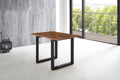 #nussbaumfarben #160x85 #u-gestellschwarz