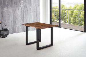 #nussbaumfarben #160x85 #u-gestellschwarz