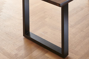#wengefarben #180x90 #u-gestellschwarz
