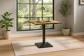 #naturfarben #60x60 #säulen-gestelleckigschwarz