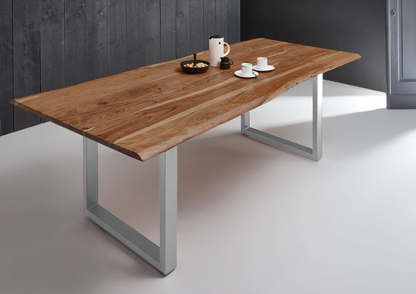 #naturfarben #260x100 #u-gestellsilber