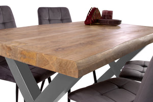 #mangoroughfarben #120x80 #x-gestellsilber