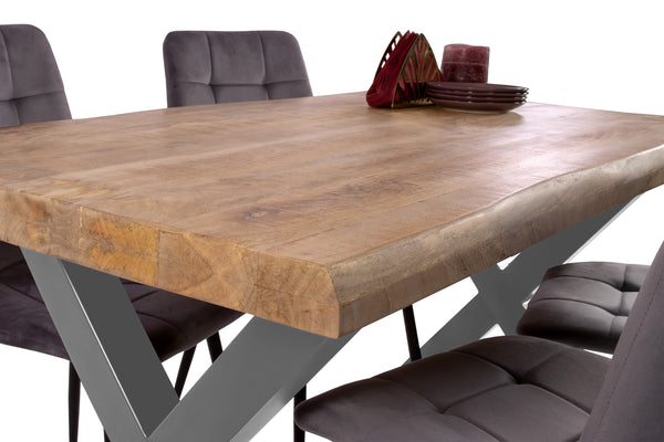 #mangoroughfarben #120x80 #x-gestellsilber