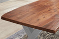 #nussbaumfarben #160x85 #x-gestellsilber