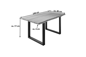 #naturfarben #140x80 #u-gestellschwarz