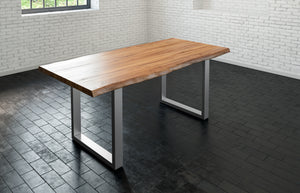 #naturfarben #140x80 #u-gestellsilber