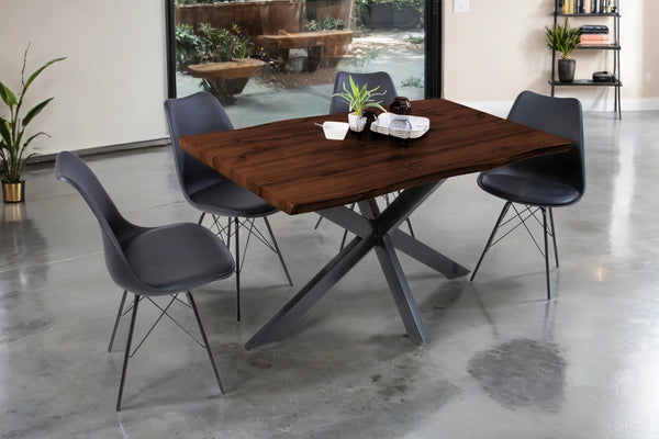 #nussbaumfarben #120x80 #spider-gestellschwarz