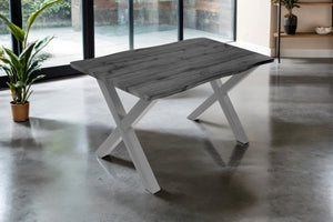 #graufarben #160x85 #x-gestellsilber