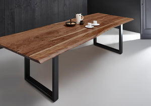 #nussbaumfarben #280x100 #u-gestellschwarz
