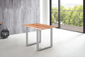 #naturfarben #140x80 #u-gestellsilber
