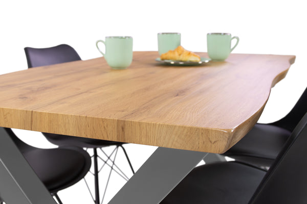 #wildeichenfarben #120x80 #x-gestellsilber