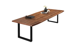 #nussbaumfarben #280x120 #u-gestellschwarz