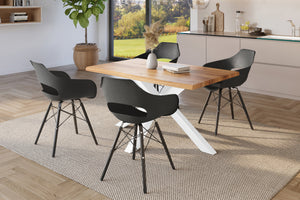 #holzwildeiche-optik #160x85 #spider-gestellweiß