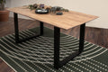 #naturfarben #280x100 #u-gestellschwarz
