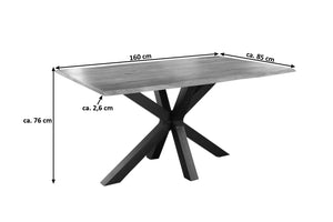 #naturfarben #160x85 #spider-gestellschwarz