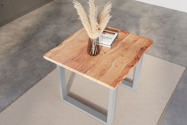 #naturfarben #80x80 #u-gestellsilber