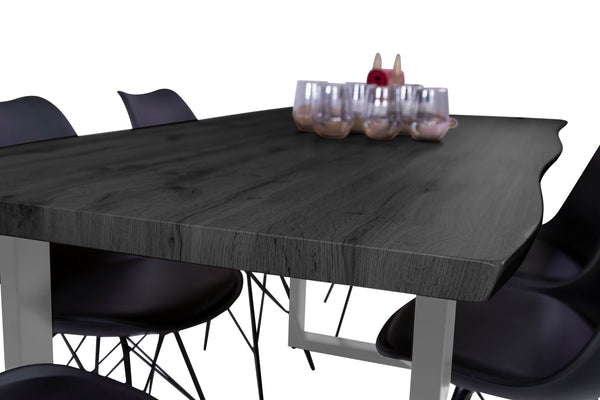 #graufarben #200x100 #u-gestellsilber