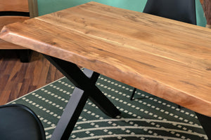 #naturfarben #180x90 #x-gestellschwarz