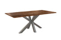 #nussbaumfarben #180x90 #spider-gestellsilber