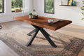 #akazienussbaumfarben #180x90 #spider-gestellschwarz