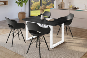 #holzgrau-optik #160x85 #u-gestellweiß