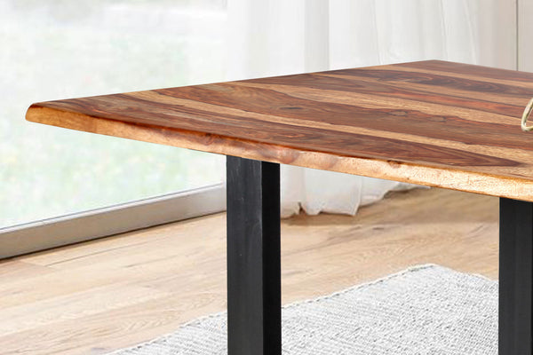 #sheeshamnaturfarben #180x90 #u-gestellschwarz