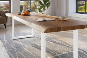 #naturfarben #260x110 #u-gestellweiß