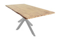 #naturfarbenlackiert #180x90 #spider-gestellsilber