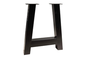 #nussbaumfarben #200x100 #a-gestellschwarz