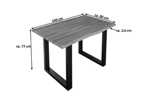 #stonefarben #140x80 #u-gestellschwarz
