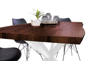 #nussbaumfarben #120x80 #spider-gestellweiß