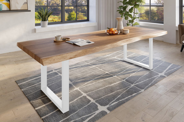 #naturfarben #260x120 #u-gestellweiß