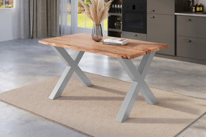 #naturfarben #160x85 #x-gestellsilber