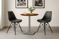 #akazienussbaumfarben #60x60 #säulen-gestelleckigsilber