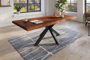 #nussbaumfarben #200x110 #spider-gestellschwarz