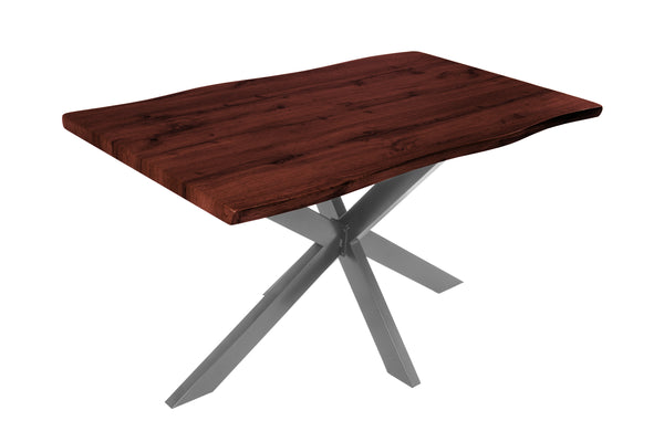 #nussbaumfarben #140x80 #spider-gestellsilber