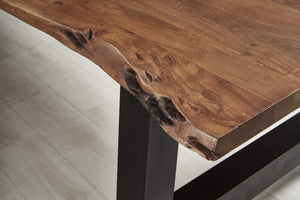 #nussbaumfarben #260x100 #a-gestellschwarz