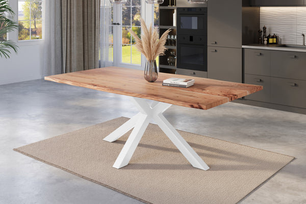 #naturfarben #180x90 #spider-gestellweiß