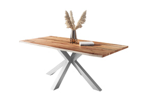 #naturfarben #220x100 #spider-gestellsilber