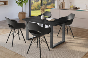#holzgrau-optik #120x80 #u-gestellschwarz