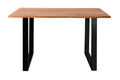 #sheeshamteakfarben #180x90 #u-gestellschwarz