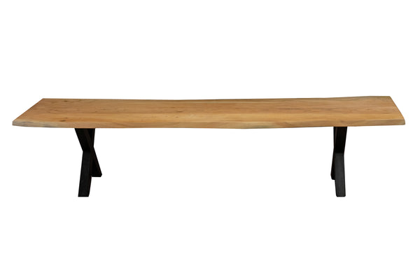 #naturfarben #220cm #x-gestellschwarz