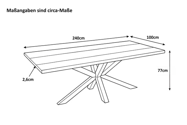 #240x100 #spider-gestellschwarz