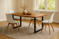 #naturfarben #120x80 #schalenstuhlweiß