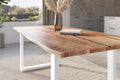 #naturfarben #240x100 #u-gestellweiß