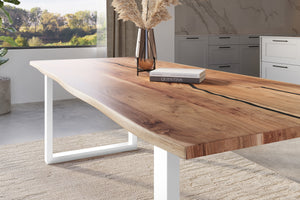 #naturfarben #280x100 #u-gestellweiß