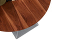 #akazienussbaumfarben #70x70 #säulen-gestelleckigsilber
