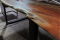 #nussbaumfarben #180x90 #u-gestellschwarz