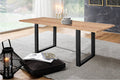 #sheeshamnaturfarben #220x100 #u-gestellschwarz