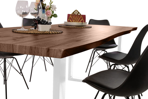 #wildeichenfarben #240x100 #x-gestellsilber
